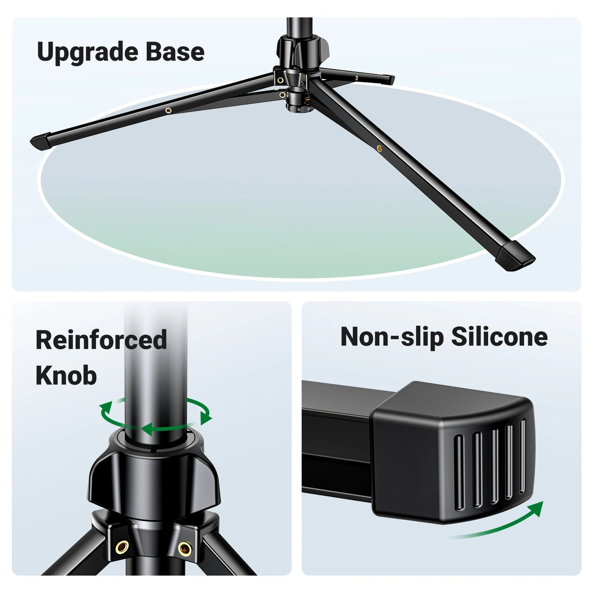 Ugreen Selfie Stick Tripod with Bluetooth Remote - 1.7m (Black) (LP680/15609)