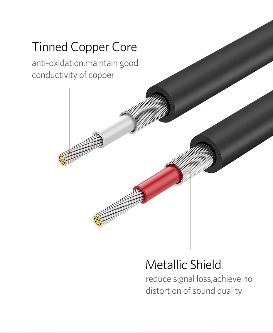 Ugreen 2 RCA Male to 2 RCA Male Audio Cable | DataBlitz