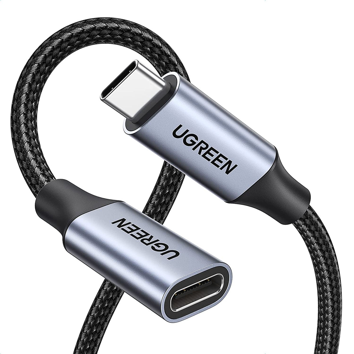 UGreen USB-C 3.1 Extension Cable 1m (Dark Gray) (US372/30205)