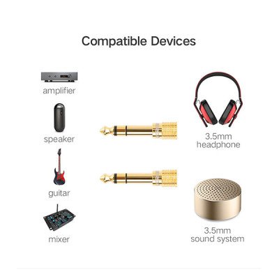 Ugreen 6.5mm Male to 3.5mm Female Adapter (20503/20503)