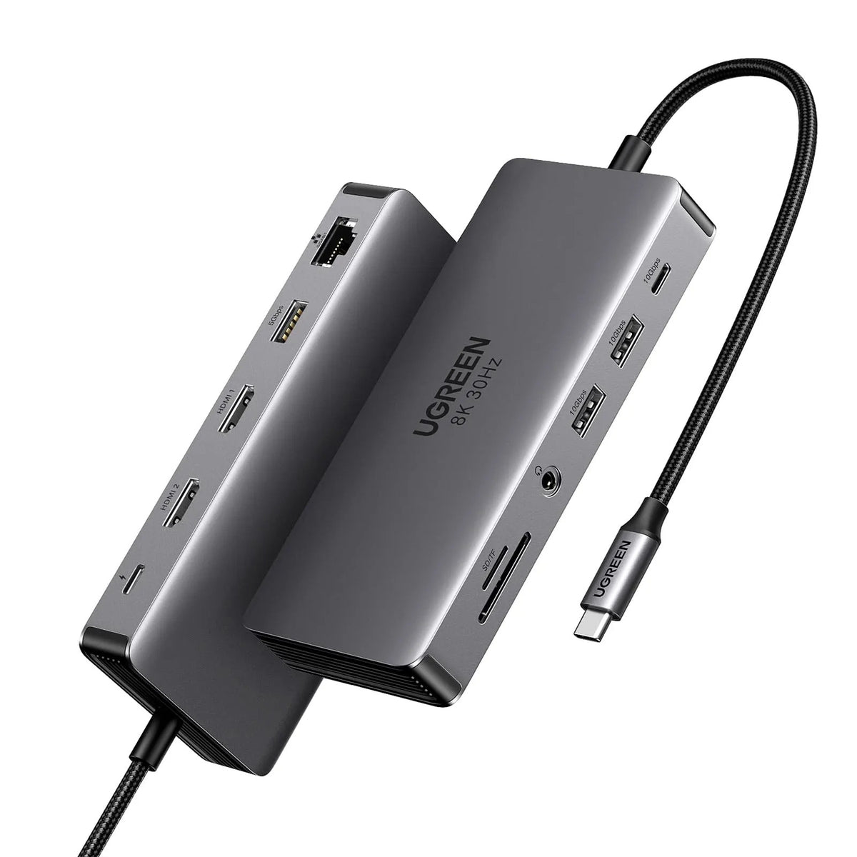 UGreen USB-C 13-In-1 Multifunction Adapter (Grey) (CM681/15978) | DataBlitz