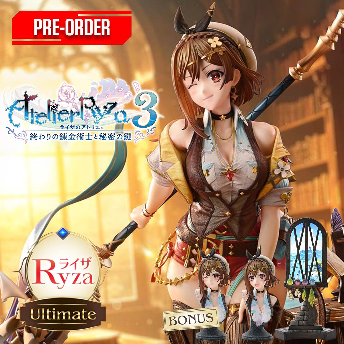 Ultimate Premium Masterline Atelier Ryza 3: Alchemist of the End & the Secret Key Ryza | DataBlitz