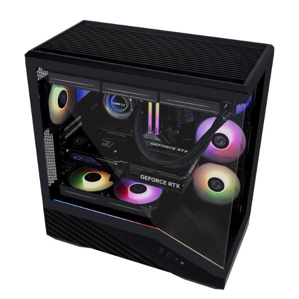Lian Li Vector V100R Mid-Tower Case (Black, White)