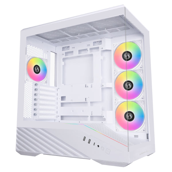 Lian Li Vector V100R Mid-Tower Case (Black, White)