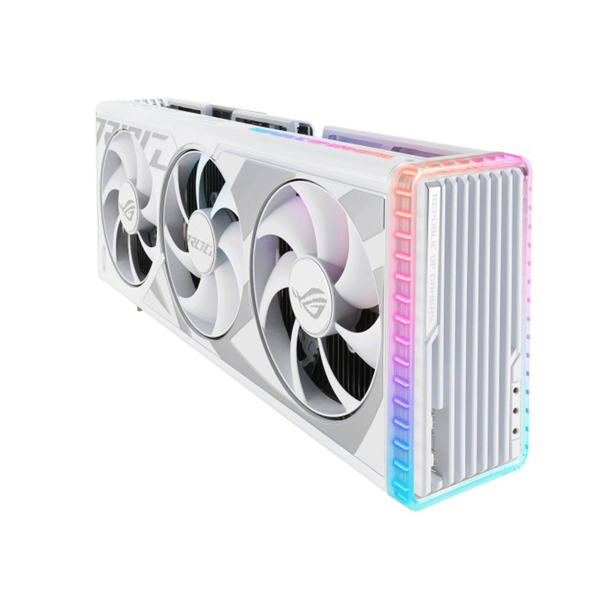 Asus ROG Strix Gaming Geforce RTX 4080 Super OC 16GB GDDR6X Graphics Card (White)
