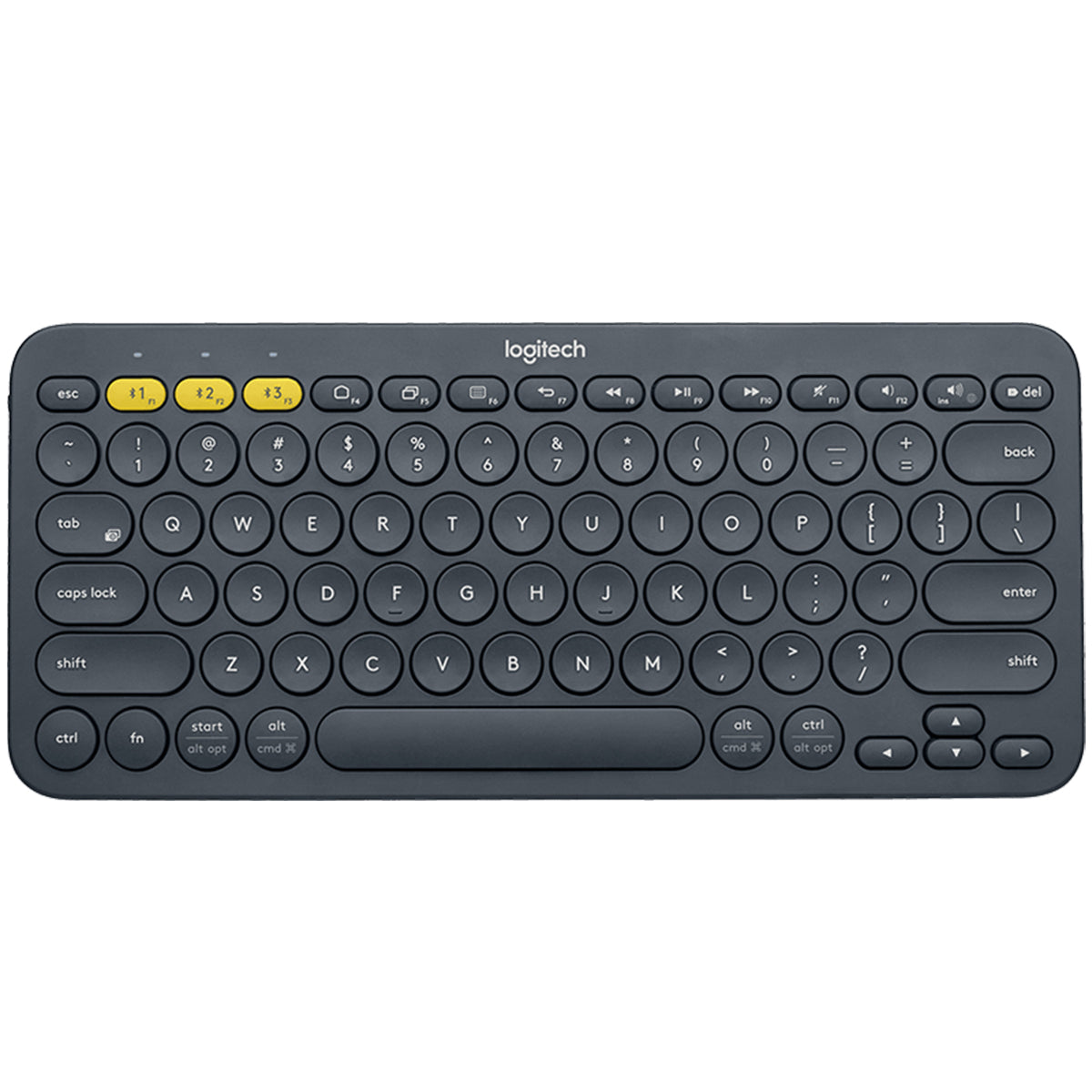 Logitech K380 Multi-Device Bluetooth Keyboard (Black)