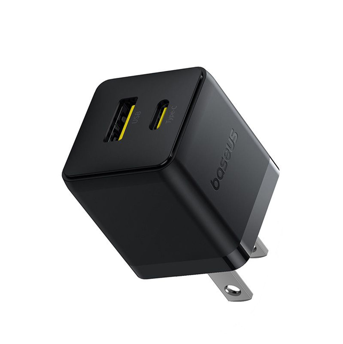 Baseus Palm Fast Charger C+U 30W (Cluster Black) (P1011160B113-00)