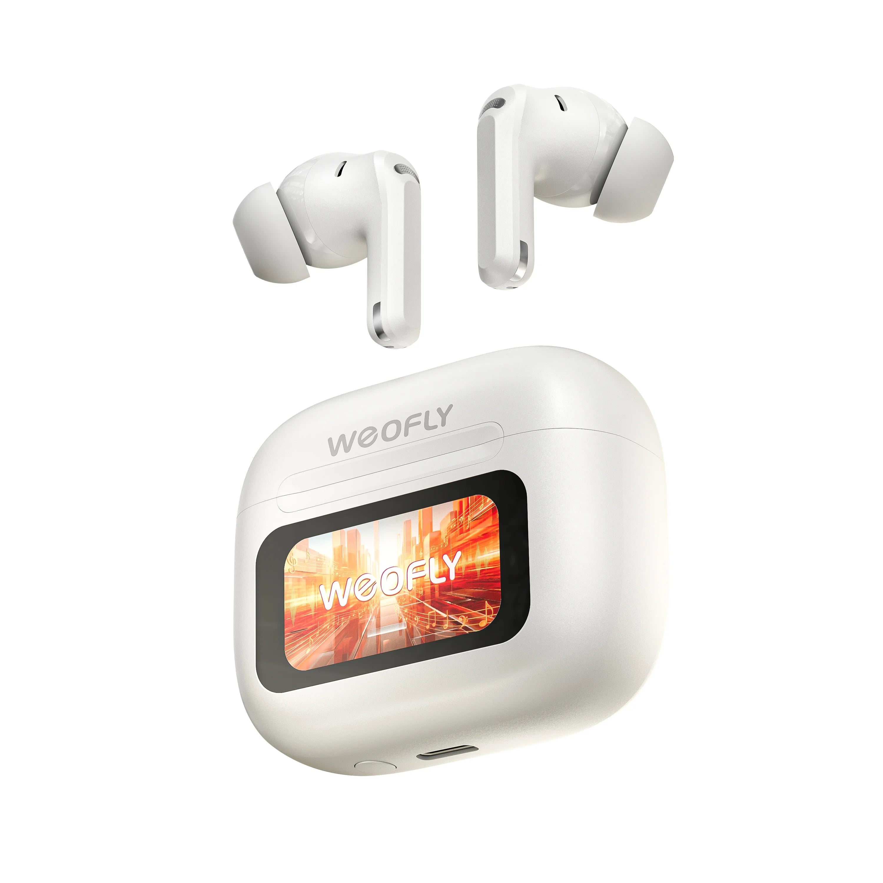 Weofly LifeFits 2 ANC Earbuds (Black, White)