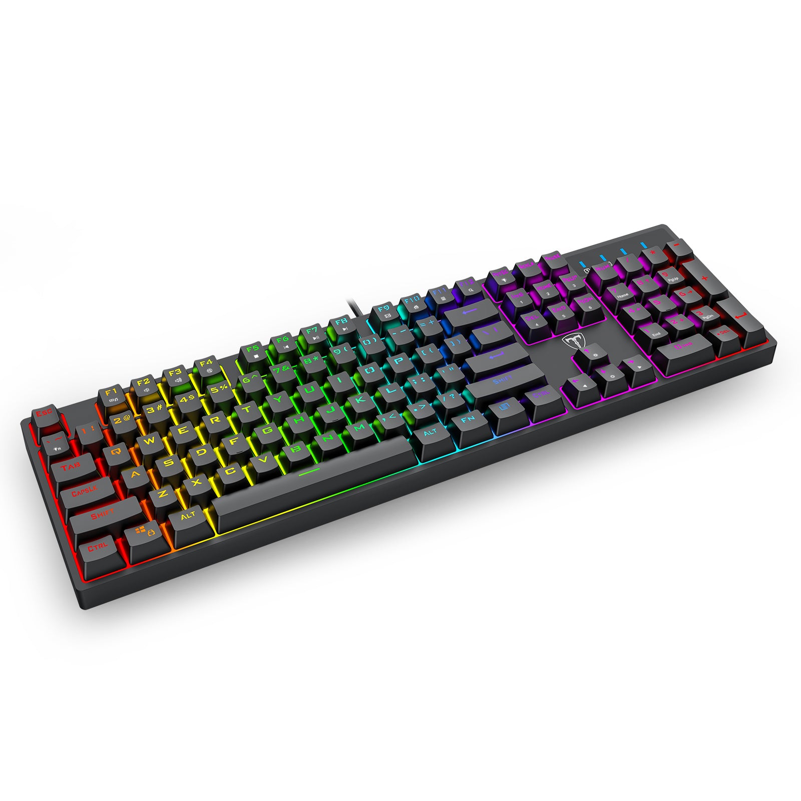 T-Dagger Vex 87 TKL RGB Wired Mechanical Gaming Keyboard (T-TGK332-BL)