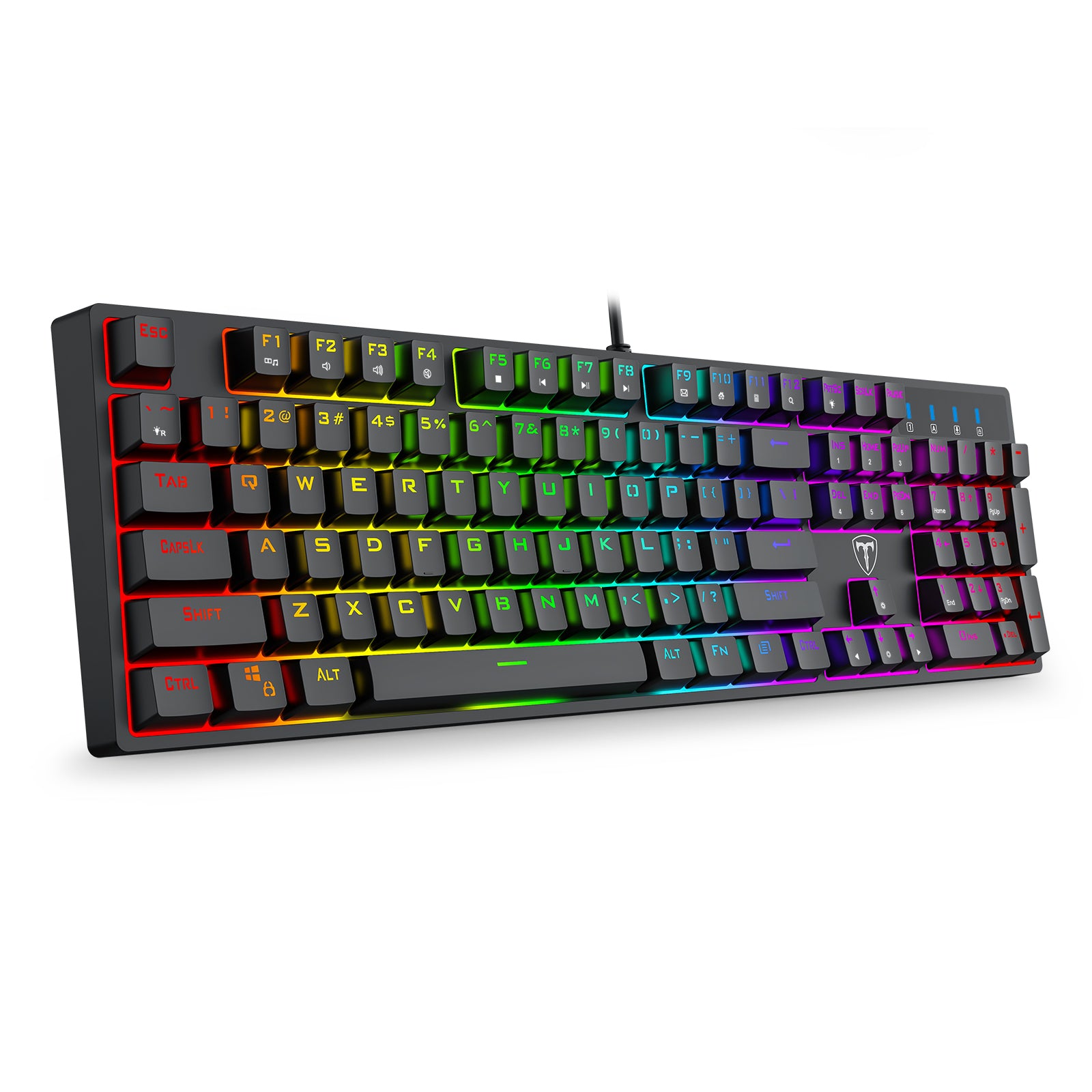 T-Dagger Vex 87 TKL RGB Wired Mechanical Gaming Keyboard (T-TGK332-BL)