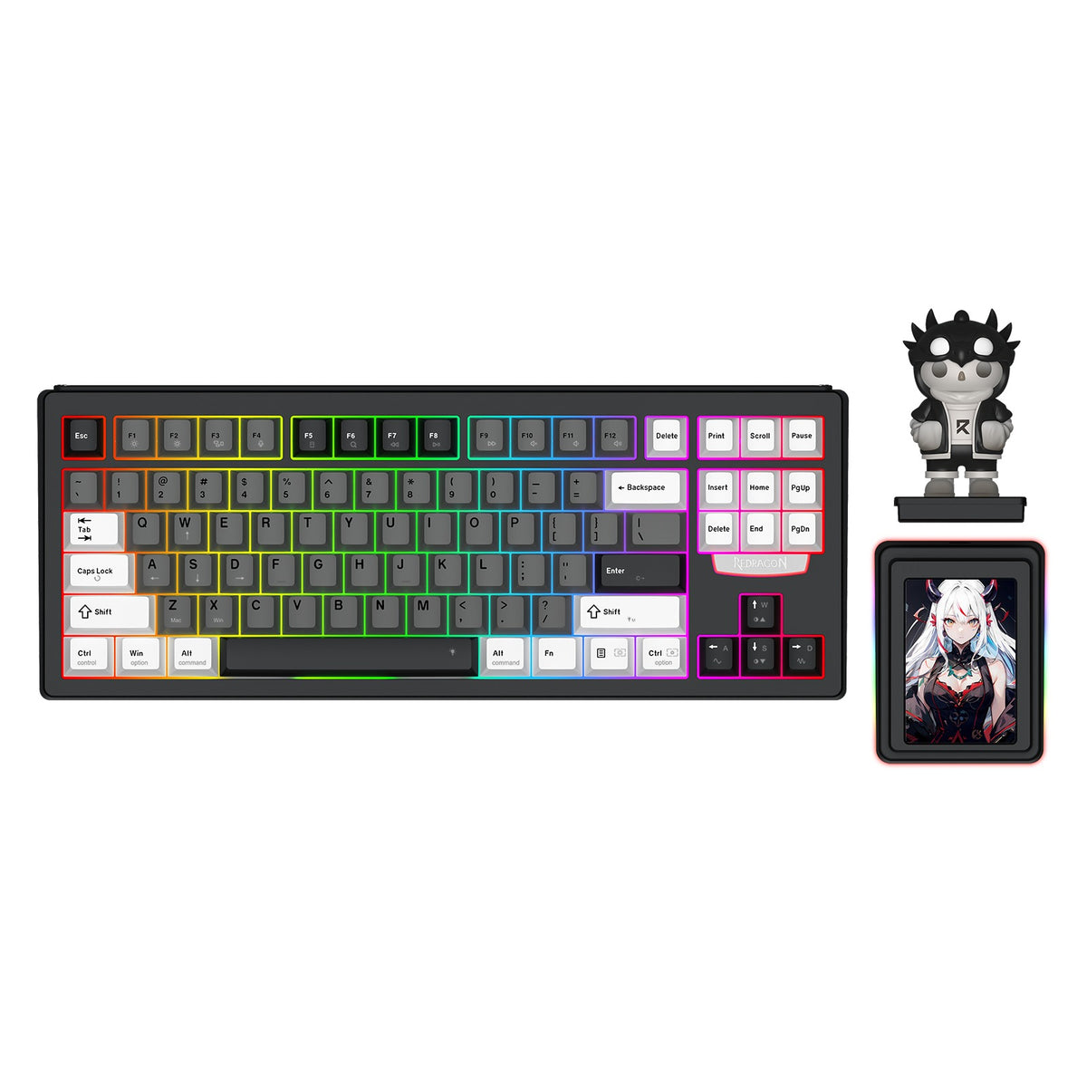 Redragon K754WGB POPVU87 Mechanical Keyboard