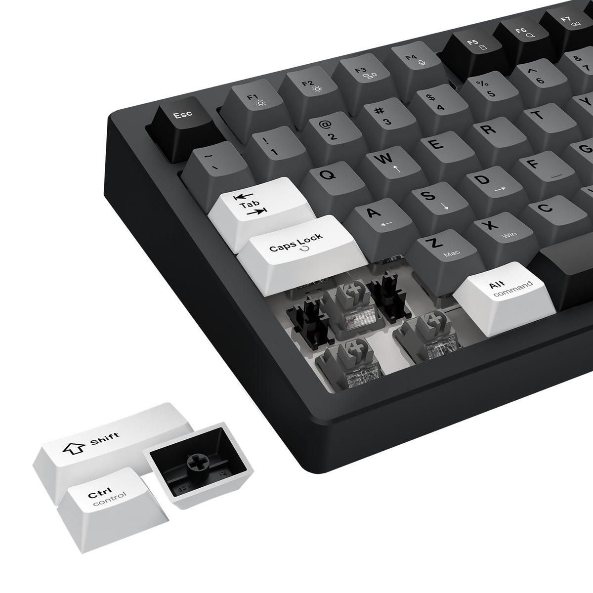 Redragon K754WGB POPVU87 Mechanical Keyboard