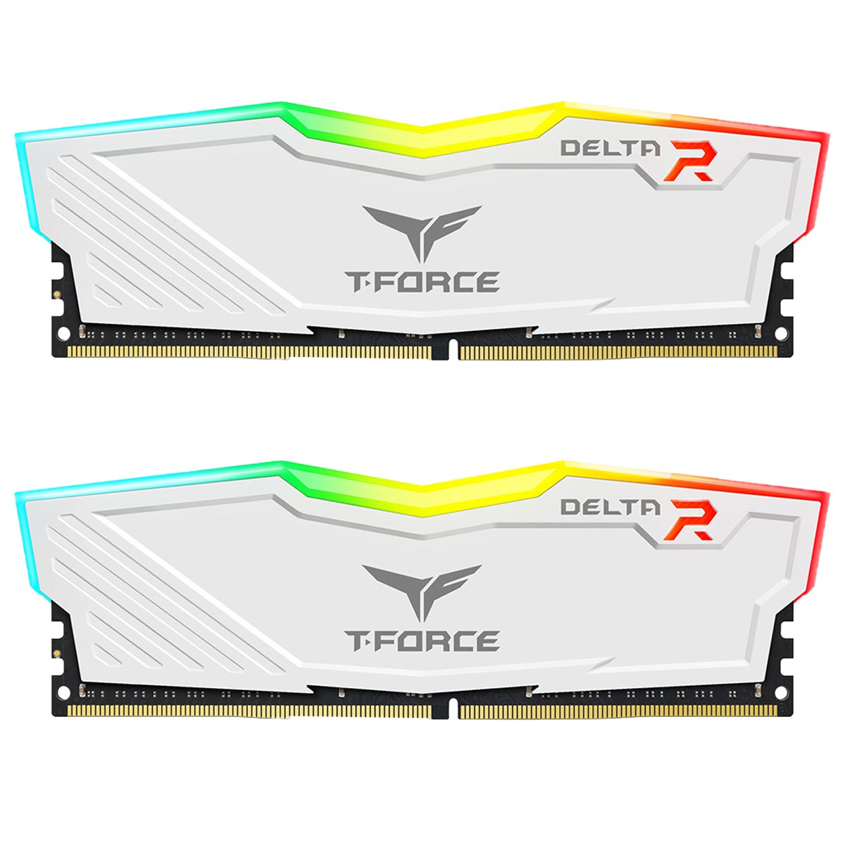 TeamGroup T-Force Delta RGB DDR4 32GB (2x16GB) 3600MHz CL18-22-22-42 1.35V Gaming Desktop Memory
