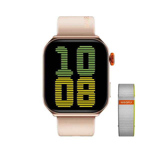 Weofly Edge 2 Smartwatch (Black, Gold, Silver)