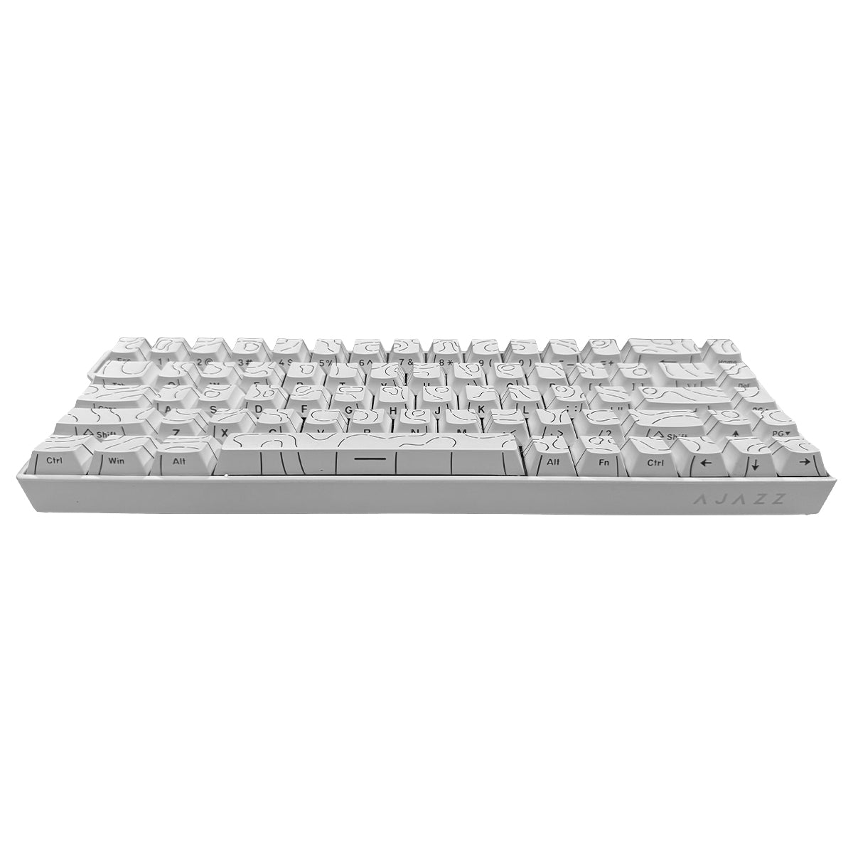 Ajazz AK680 V2 RGB Wired 68-Keys Aluminum Case Hot-Swappable Mechanical Keyboard