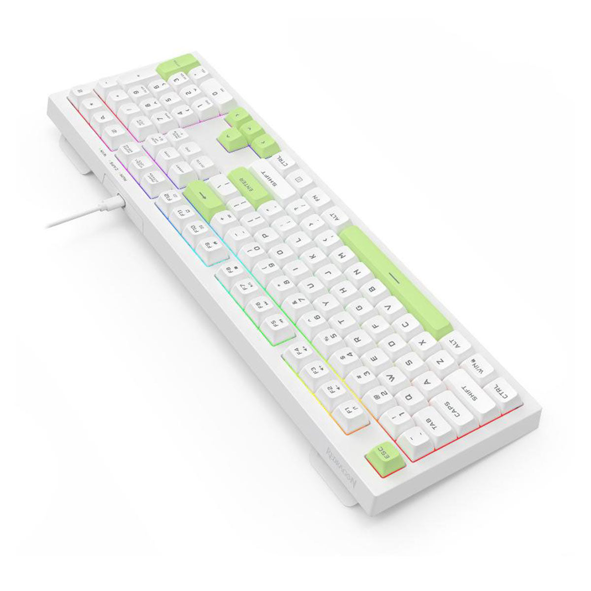 Redragon K518-RGB Crux 108-Key Wired Membrane Gaming Keyboard