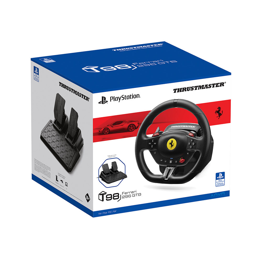 Thrustmaster T98 Ferrari 296 GBT for PS5 / PS4 / Windows 10/11 (4160918)