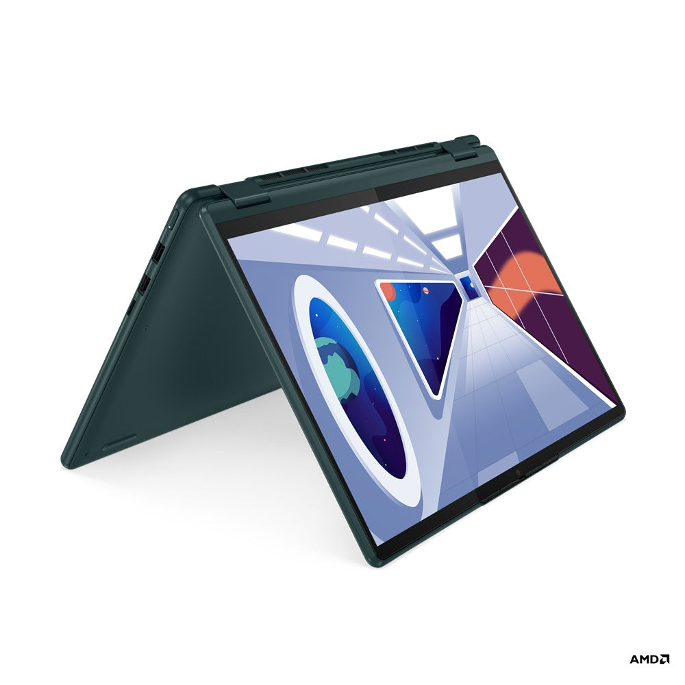 Lenovo Yoga 6 13ABR8 83B20083PH Laptop (Dark Teal) | 13.3” WUXGA (1920x1200) | Ryzen 7 7730U | 16GB RAM | 512GB SSD | AMD Radeon Graphics | Windows 11 Home | MS Office Home & Student 2021 | Lenovo Casual Backpack B210