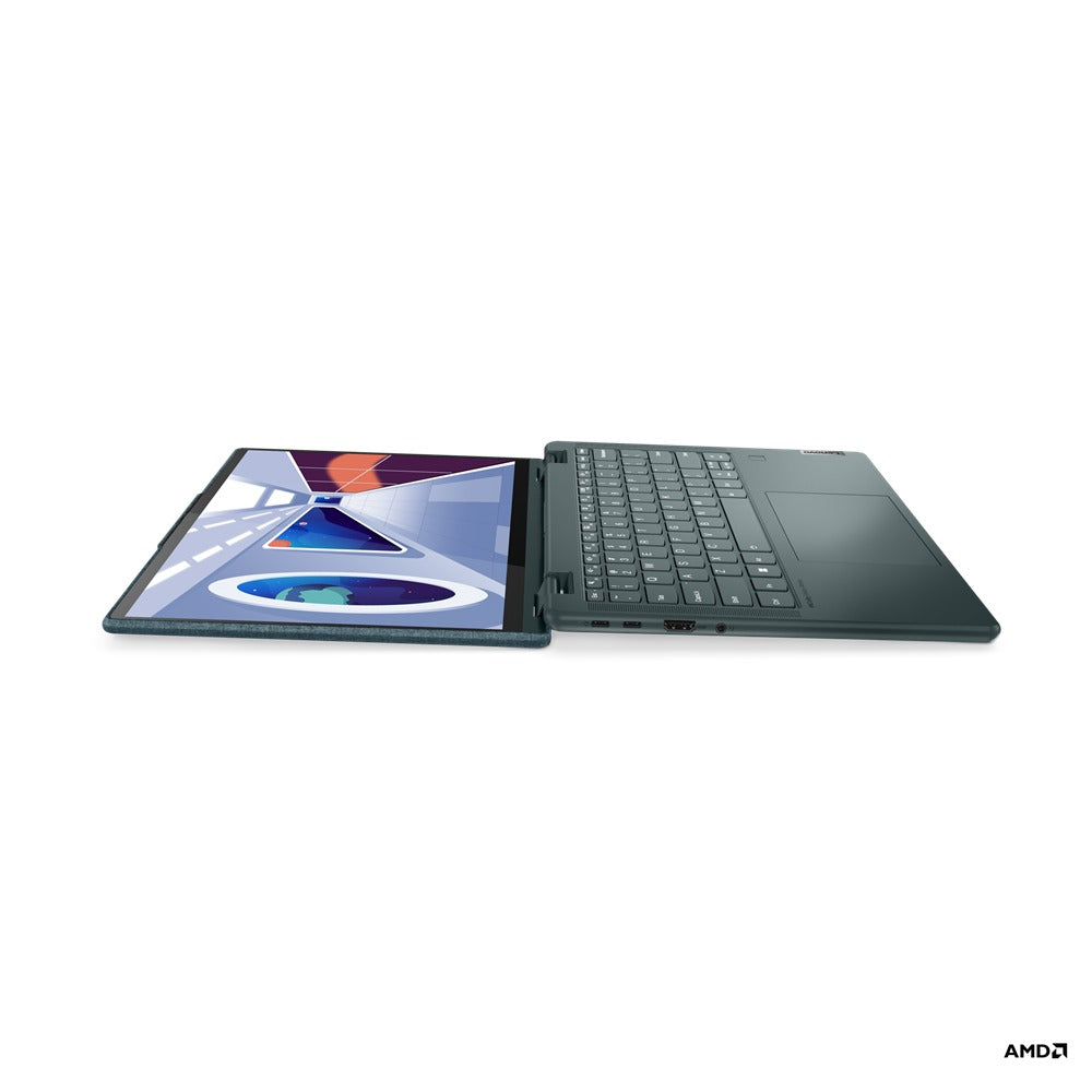 Lenovo Yoga 6 13ABR8 83B20083PH Laptop (Dark Teal) | 13.3” WUXGA (1920x1200) | Ryzen 7 7730U | 16GB RAM | 512GB SSD | AMD Radeon Graphics | Windows 11 Home | MS Office Home & Student 2021 | Lenovo Casual Backpack B210