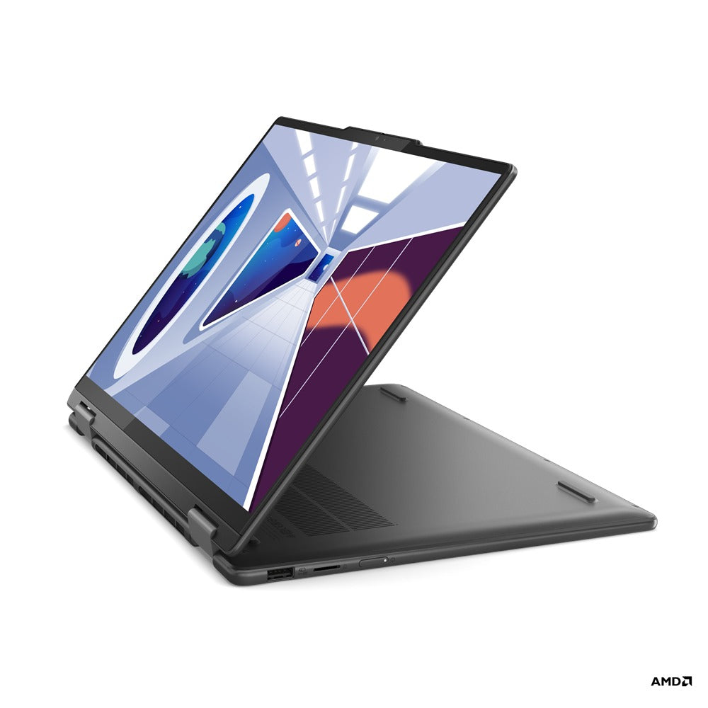 Lenovo Yoga 7 82YM0030PH Laptop (Storm Grey) | 14" WUXGA (1920x1200) OLED 10-Point Multi-Touch| Ryzen 5 7535U | 16GB RAM | 512GB SSD | AMD Radeon 660M | Windows 11 Home| MS Office Home & Student 2021 | Yoga Sleeve