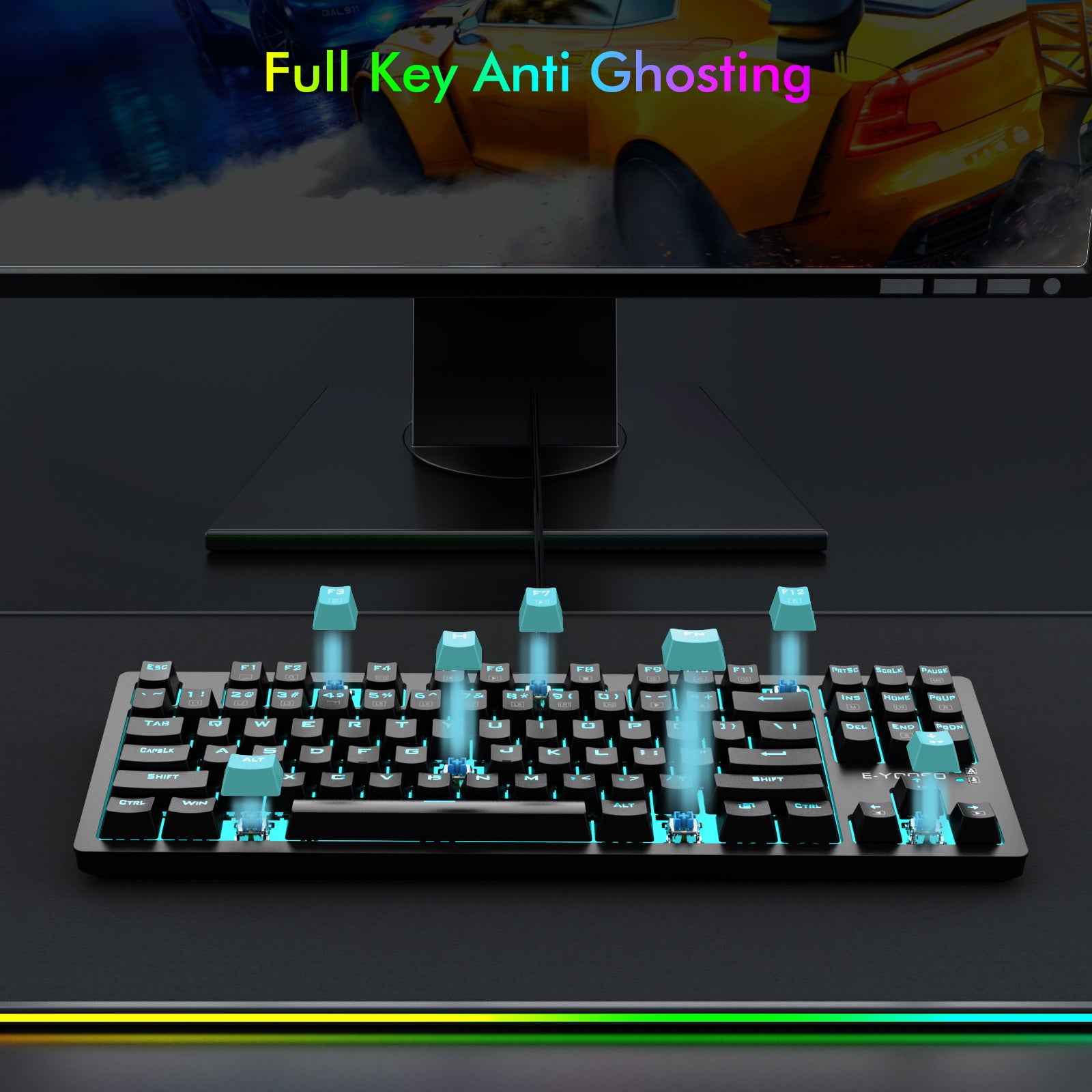 E-Yooso Z-737 Wired Mechanical Keyboard & Mouse Combo