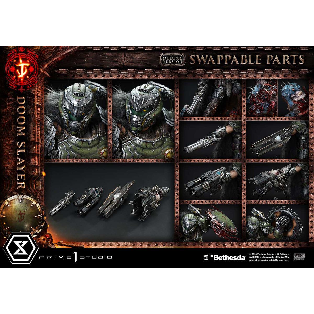 Ultimate Premium Masterline DOOM: The Dark Ages Doom Slayer Deluxe ver