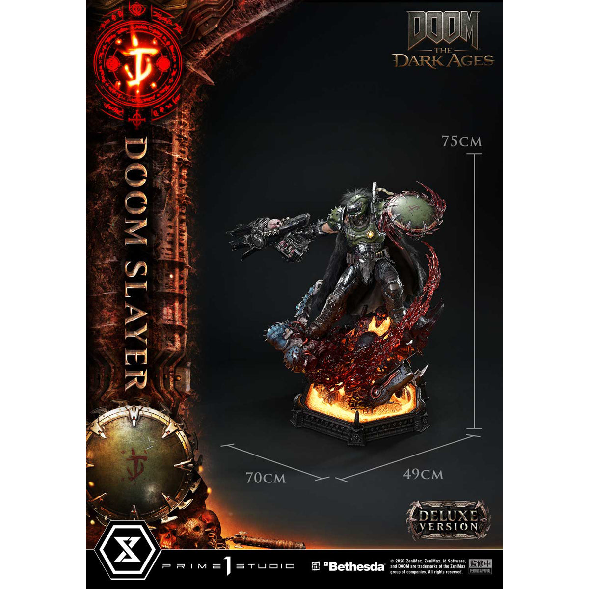Ultimate Premium Masterline DOOM: The Dark Ages Doom Slayer Deluxe ver