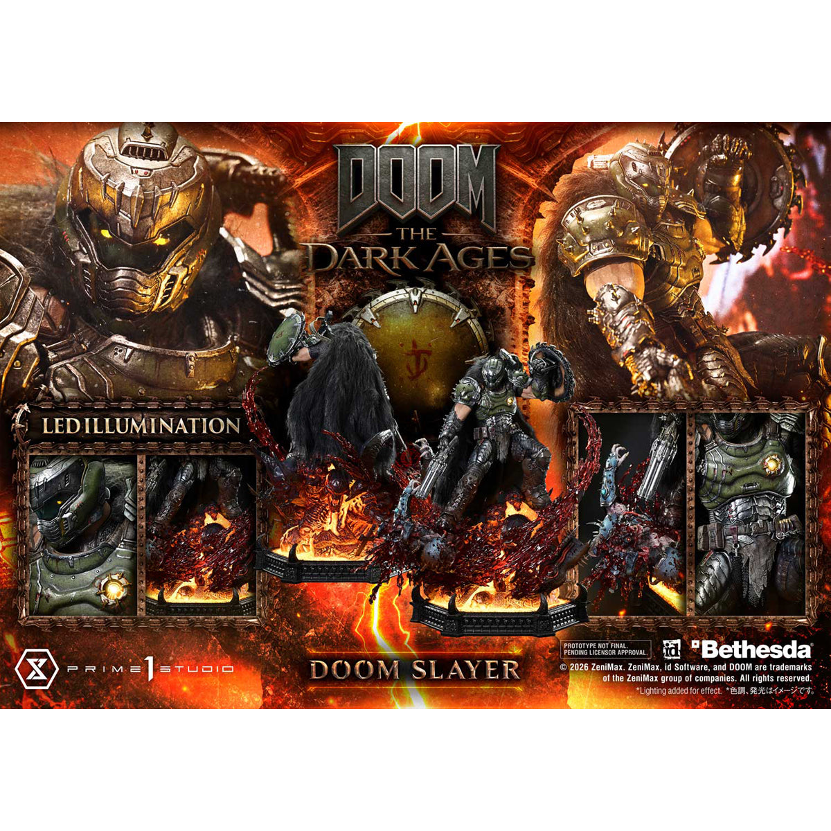 Ultimate Premium Masterline DOOM: The Dark Ages Doom Slayer