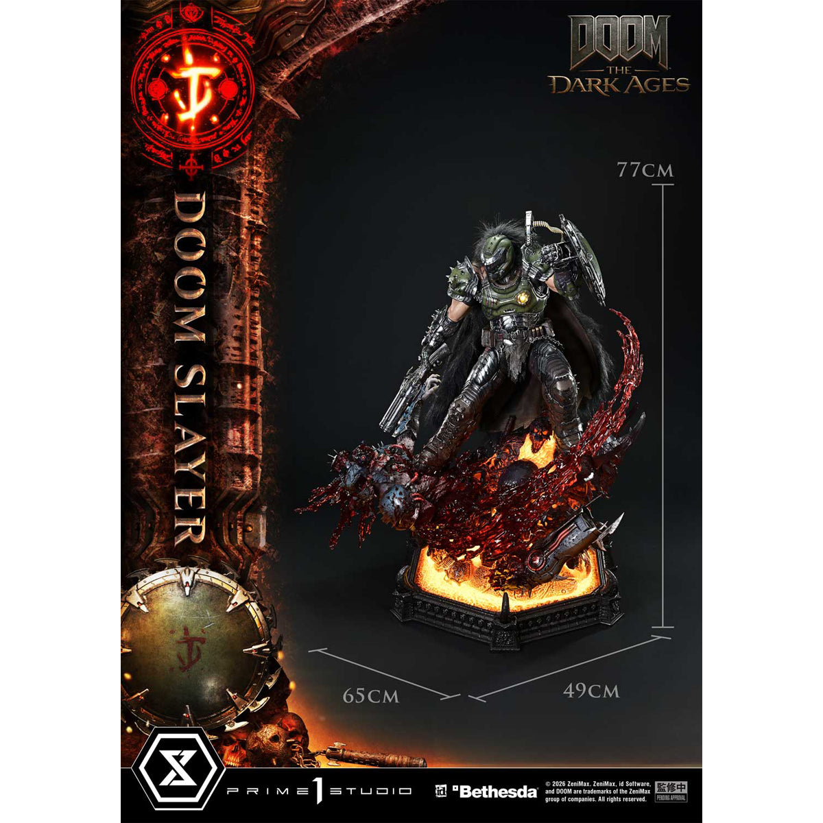 Ultimate Premium Masterline DOOM: The Dark Ages Doom Slayer