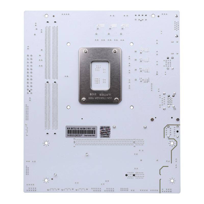 Colorful Battle-AX H610M-E WiFi V20 DDR4 Intel Motherboard White