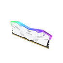 Teamgroup T-Force Delta ARGB 16GB (1x16GB) DDR5 Gaming Desktop Memory (White)