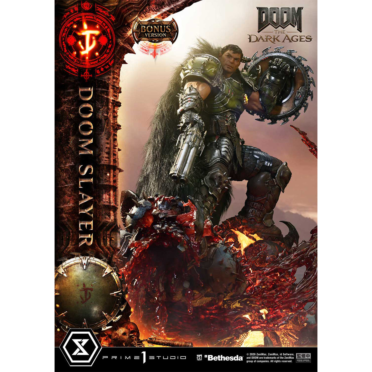 Ultimate Premium Masterline DOOM: The Dark Ages Doom Slayer DX Bonus v