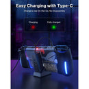 JSAUX RGB Back Plate for ROG Ally X (Transparent) (PC0112)