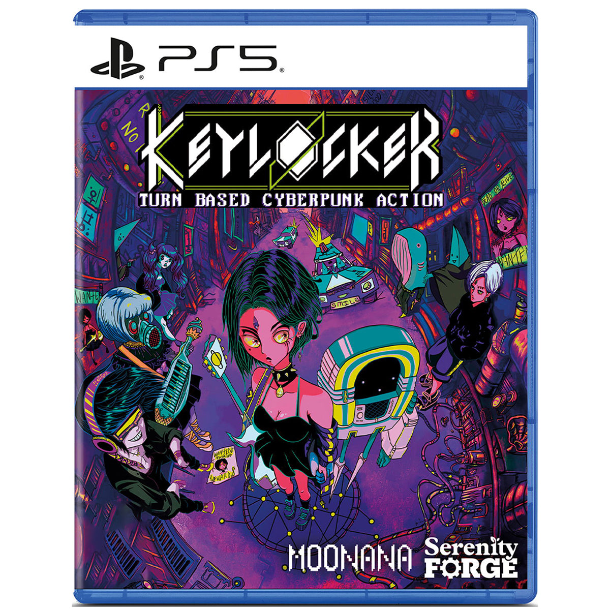 Keylocker Turn Based Cyberpunk Action | DataBlitz