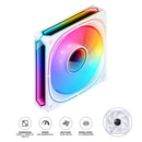 Jonsbo FR-505W 25MM ARGB Infinity Mirror Series Fan (White)