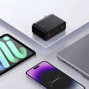 Baseus GaN5 Pro Digital Fast Charger 2C+U 160W CN (Black) with USB-C Cable (CCGP080001)