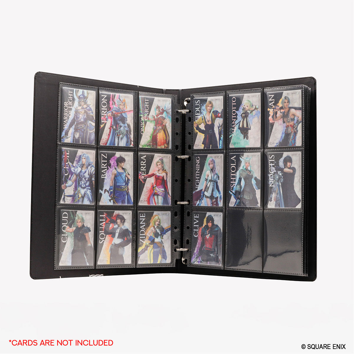 9-Pocket Card Binder Final Fantasy "40th Anniversary Collection"