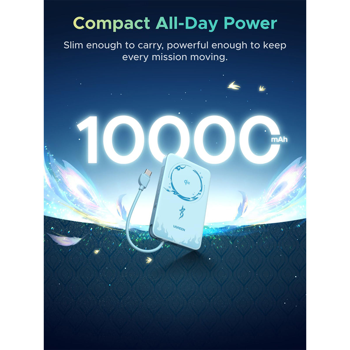 Ugreen x Honkai: Star Rail MagFlow Air10000mAh Power Bank (30W)