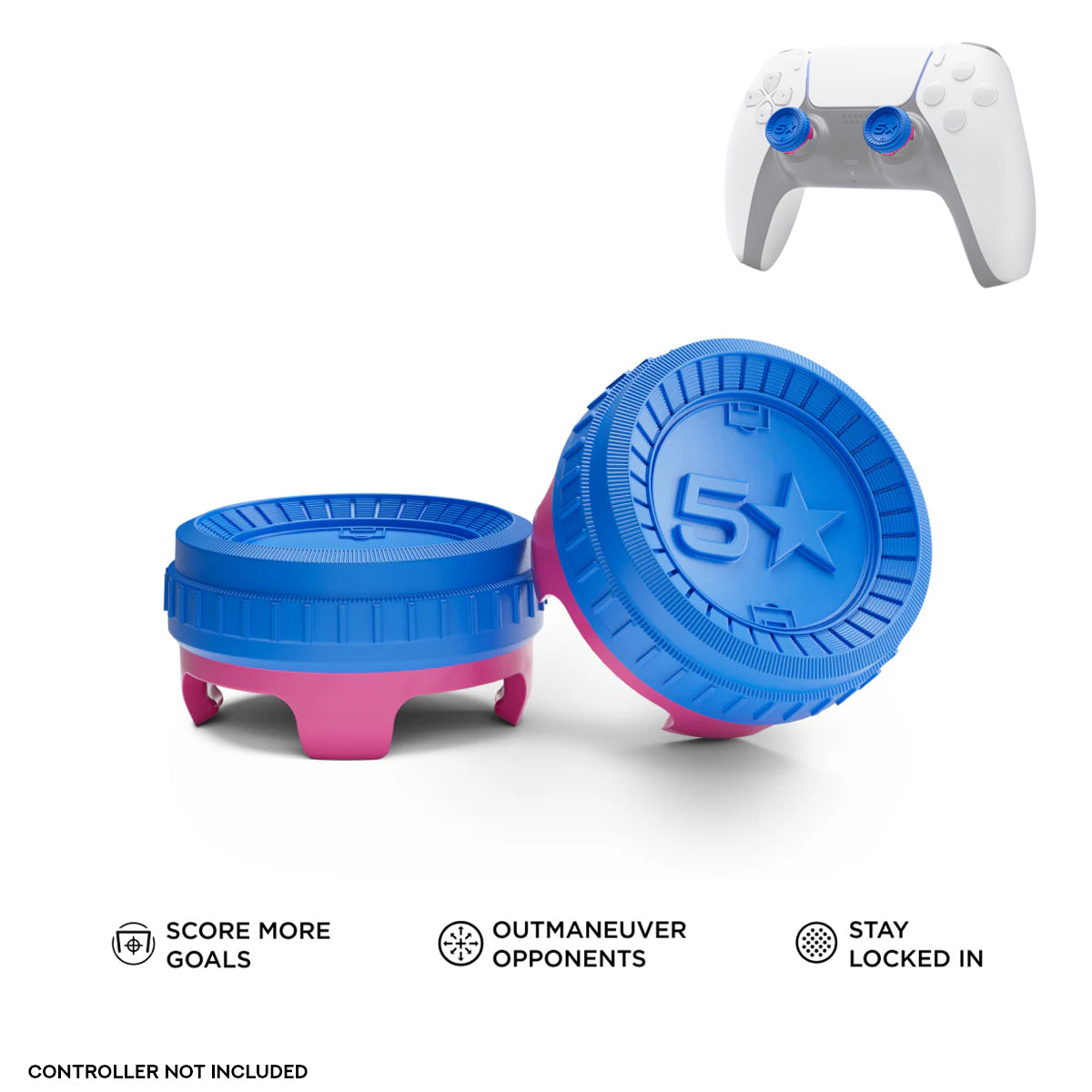 SteelSeries Kontrolfreek Precision Football Thumbsticks Danny Aarons Edition for Playstation 5 / PS4 (8900-PS5)