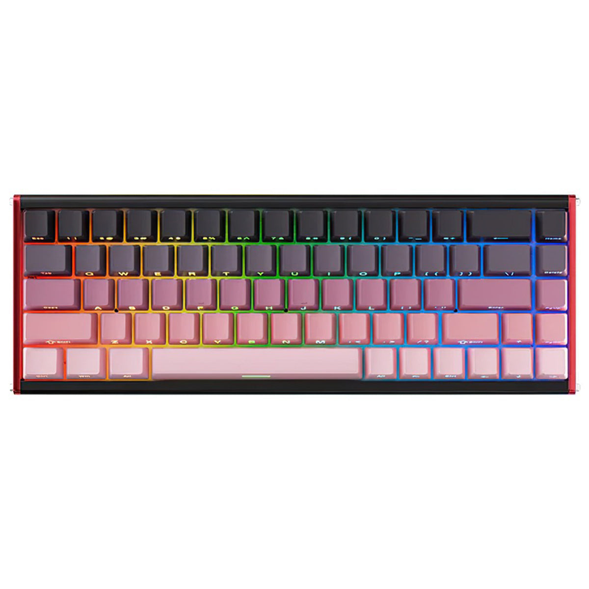 Ajazz ALUX68 Max RGB Wired 68-Keys Aluminum CNC Case Hot-Swappable Mechanical Keyboard