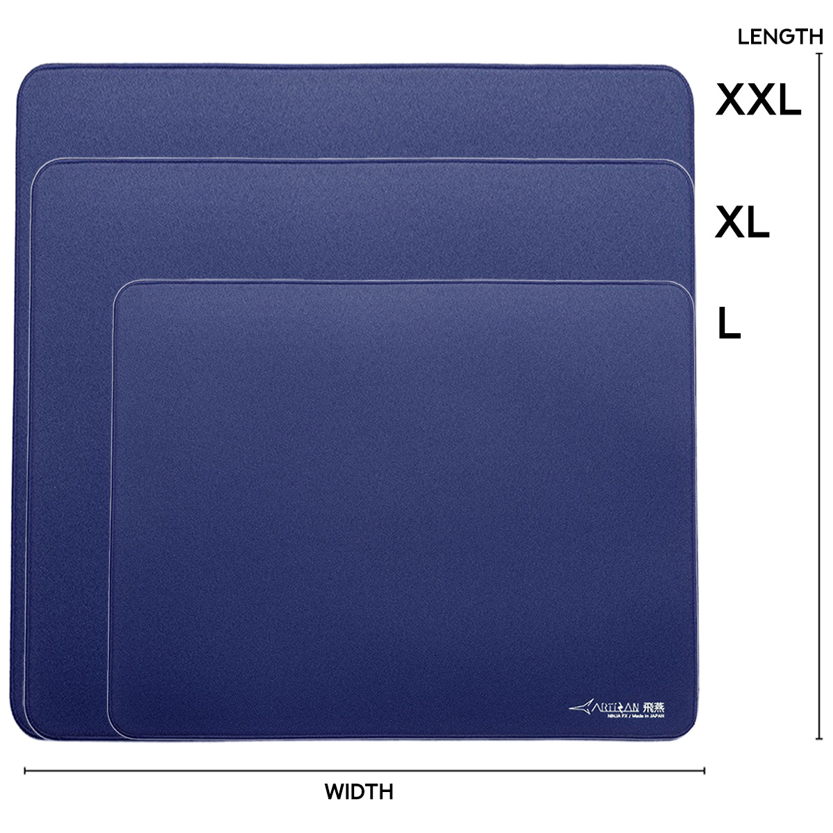 Artisan Ninja FX Hien Gaming Mousepad - Navy Blue