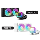 Deepcool LE240 V2 ARGB 240mm Liquid CPU Cooler (Black, White) (R-LE240-BKAMMC-G-2, R-LE240-WHAMMN-G-2)