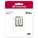 Transcend M.2 2230 PCIE Gen 3 X4 3D NAND NVME SSD (256GB, 512GB, 1TB) (TS256GMTE300S, TS512GMTE300S, TS1TMTE300S)