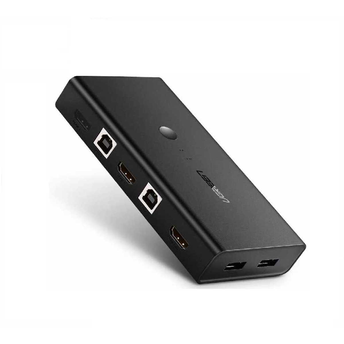UGreen 2-Port HDMI KVM Switch Box (Black) (CM200/50744)