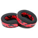 Wicked Cushions Audeze Maxwell Earpads - WC FreeZe Cooling Gel (Black, 90s Black, Geo Grey, Red Camo, 90s White, Speed Racer) (MAXWELLFR-B, MAXWELLFR-90B, MAXWELLFR-GG, MAXWELLFR-RC, MAXWELLFR-90W, MAXWELLFR-SR)