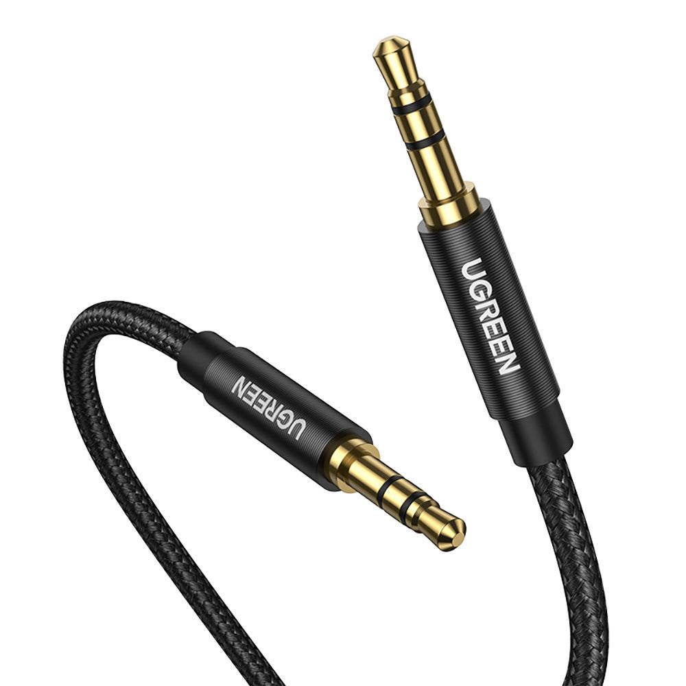 Ugreen 3.5mm Male to 3.5mm Male Angled Cable - 1M