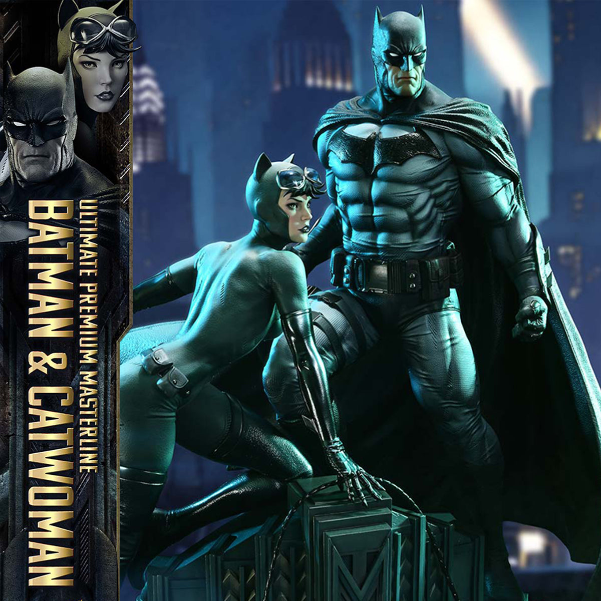 Ultimate Premium Masterline Batman (Comics) Batman & Catwoman (Concept Design by Clay Mann) Bonus version Pre-Order Downpayment