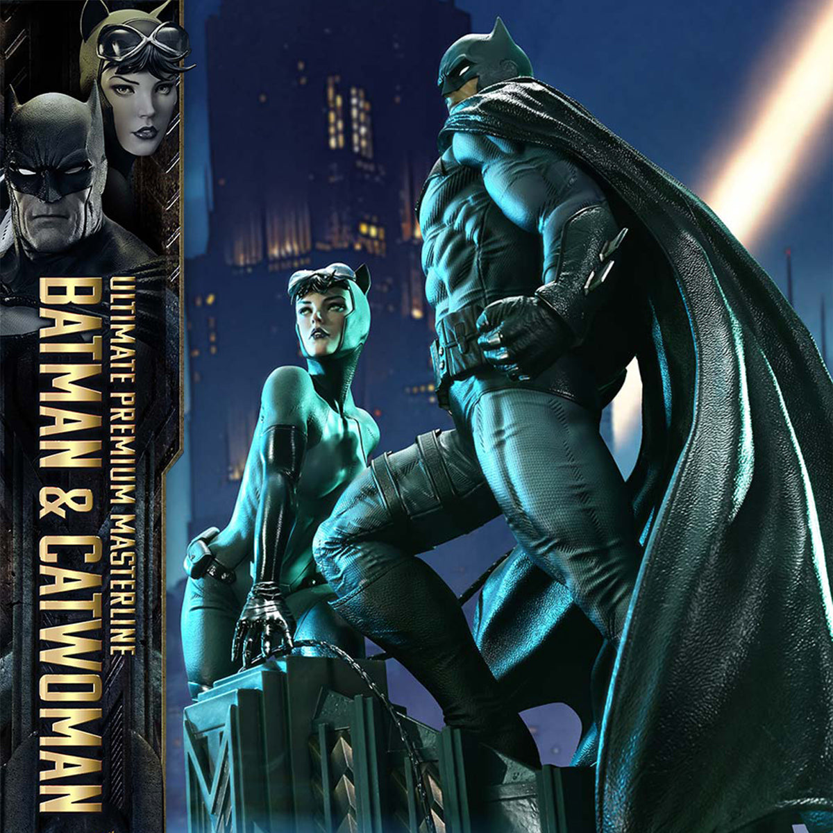 Ultimate Premium Masterline Batman (Comics) Batman & Catwoman (Concept Design by Clay Mann) Bonus version Pre-Order Downpayment