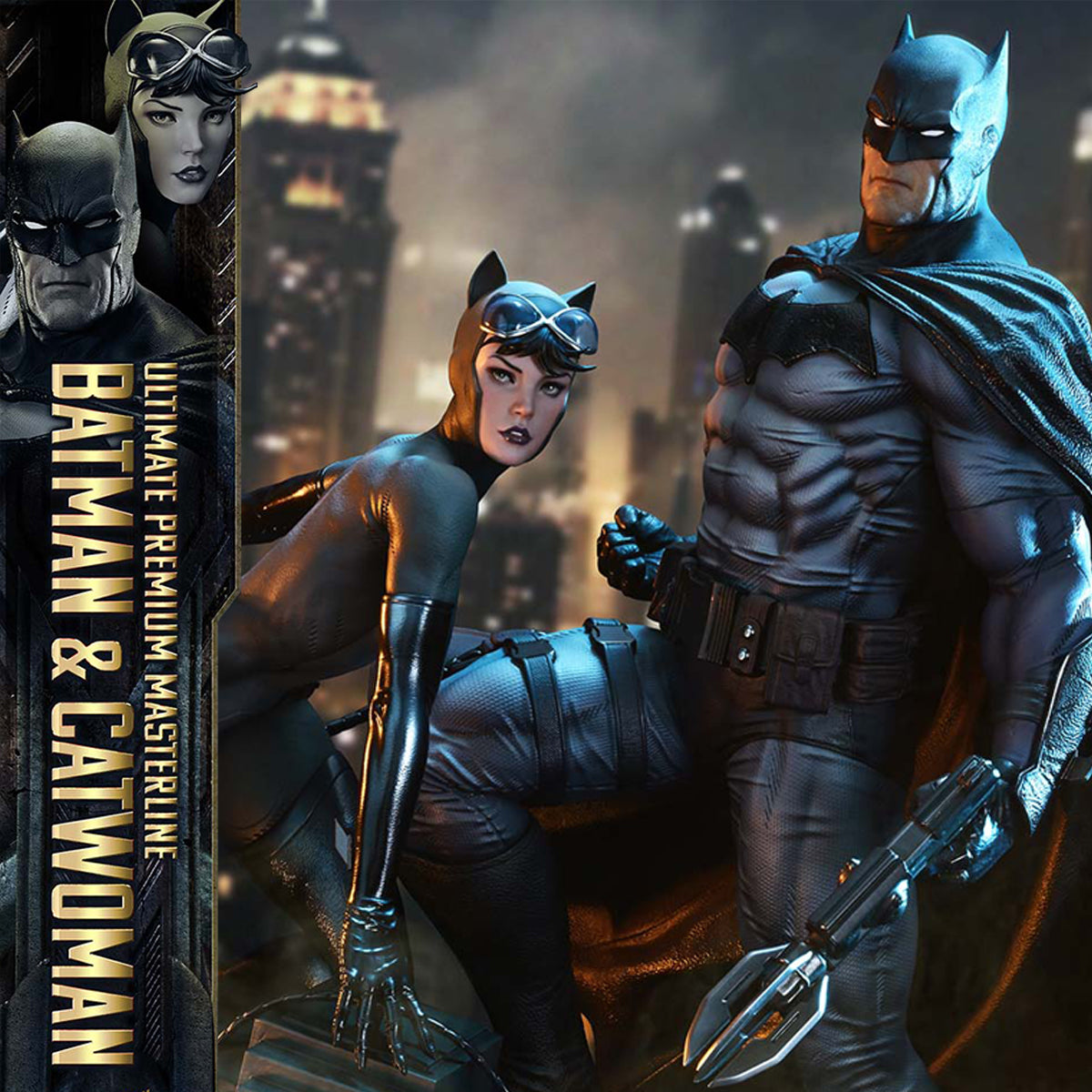 Ultimate Premium Masterline Batman (Comics) Batman & Catwoman (Concept Design by Clay Mann) Bonus version Pre-Order Downpayment