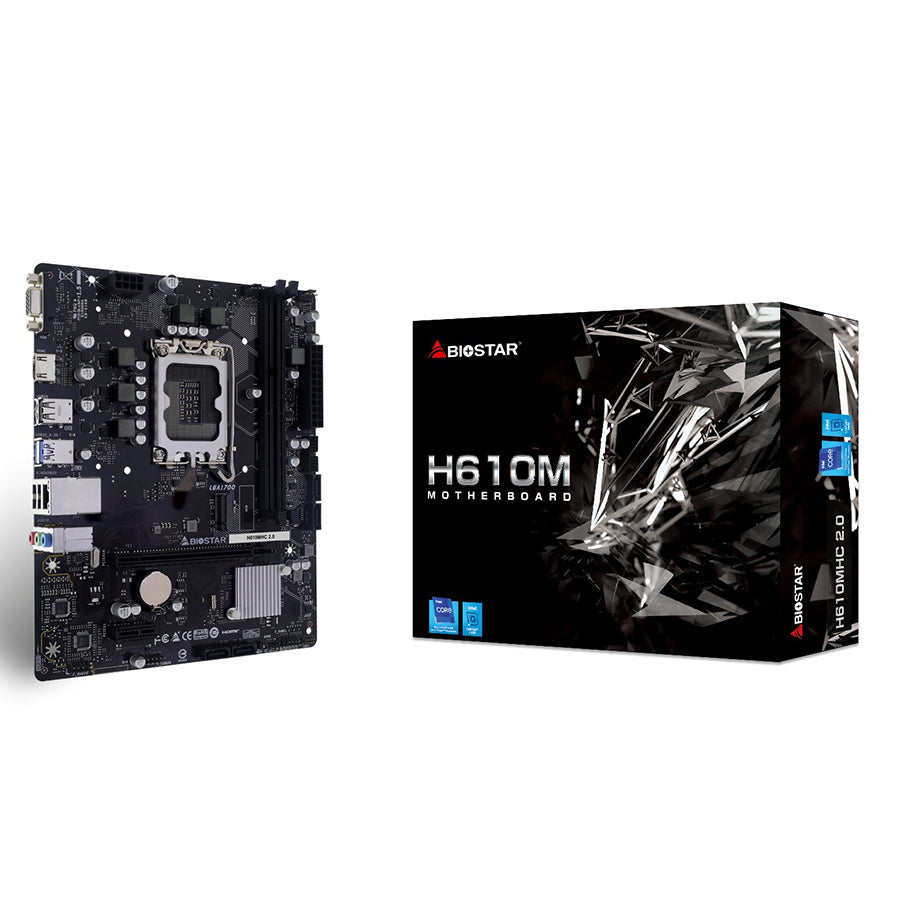 Biostar H610MHC 2.0 DDR4 Intel Motherboard